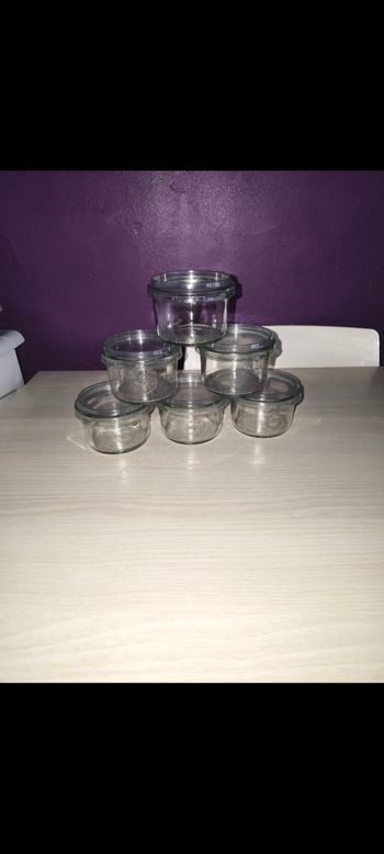 Lot de 6 pots 150ml