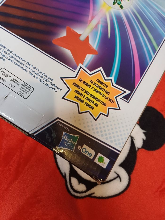 🧸Micro 🎤 pour enfants pjmasks avec possibilité de connecter le téléphone dessus Neuf - photo numéro 6