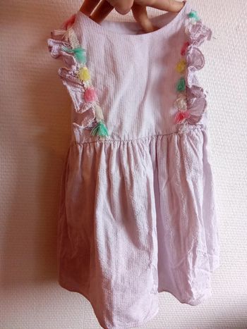 Robe pompon - 24 mois