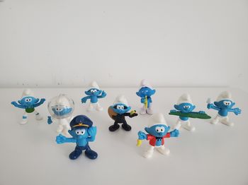 Lot de figurines Schtroumpf