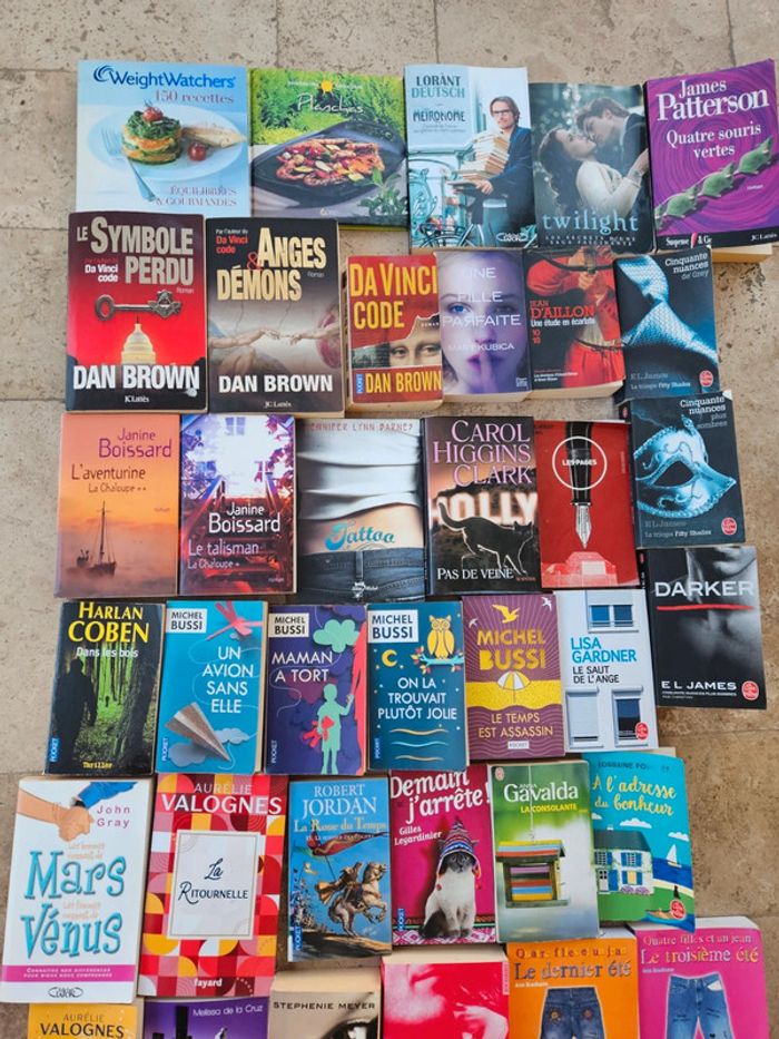 Lot 41 livres ado adulte - photo numéro 2