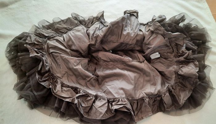 Jupe à froufrou marron Repetto - photo numéro 4