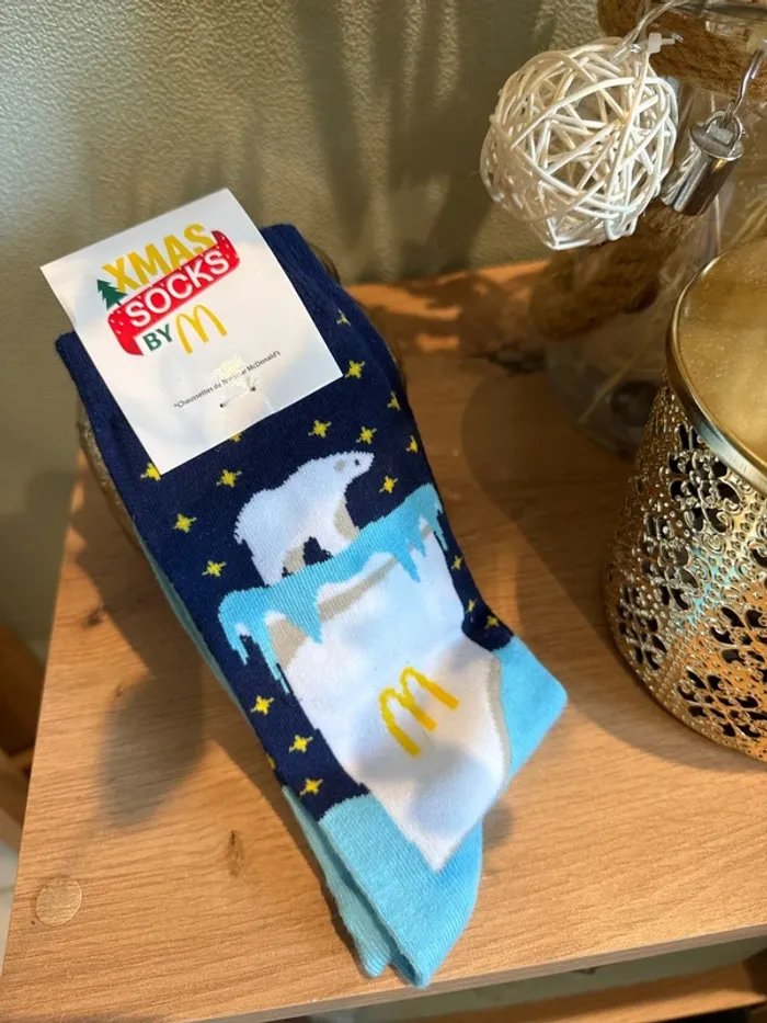 Chaussettes Noël Mac do
