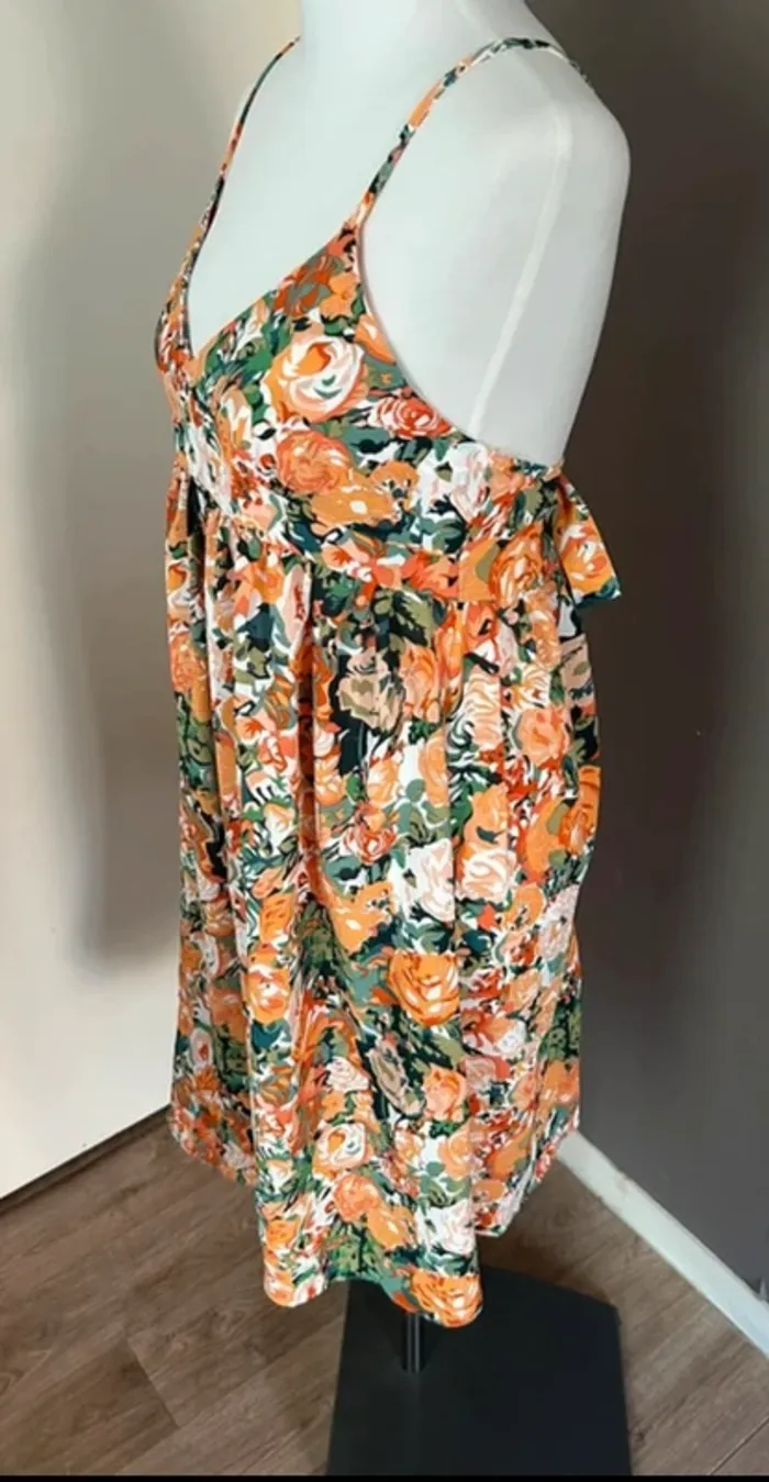 Emi jo robe d’été imprimée, fleurs taille M/L - photo numéro 3