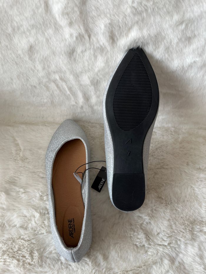 Ballerines argentées pointure 37 - photo numéro 5