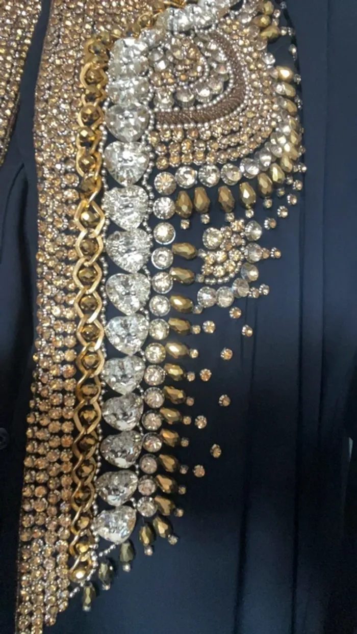 Robe orientale de soirée mariage taille 60 neuve - photo numéro 4