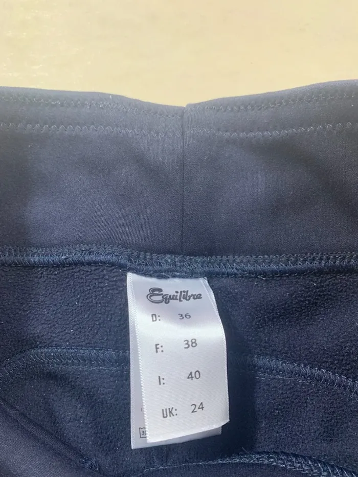 🖤 Legging Equilibre Polaire – Noir – Taille 38 – Très bon état - photo numéro 5