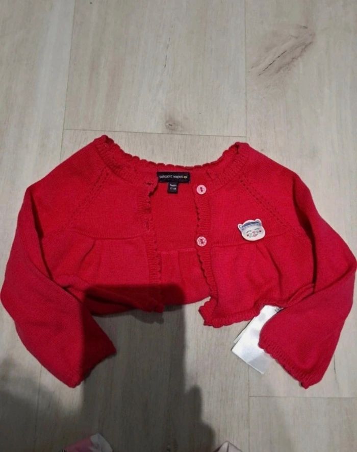 Robe sergent major fuschia rose 9mois neuve - photo numéro 6