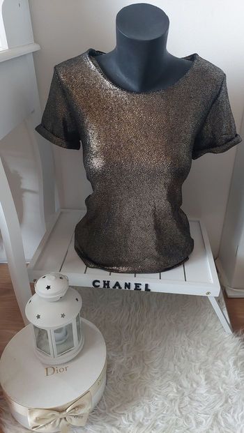 T-shirt brillant T38 Kiabi TBE 🪩