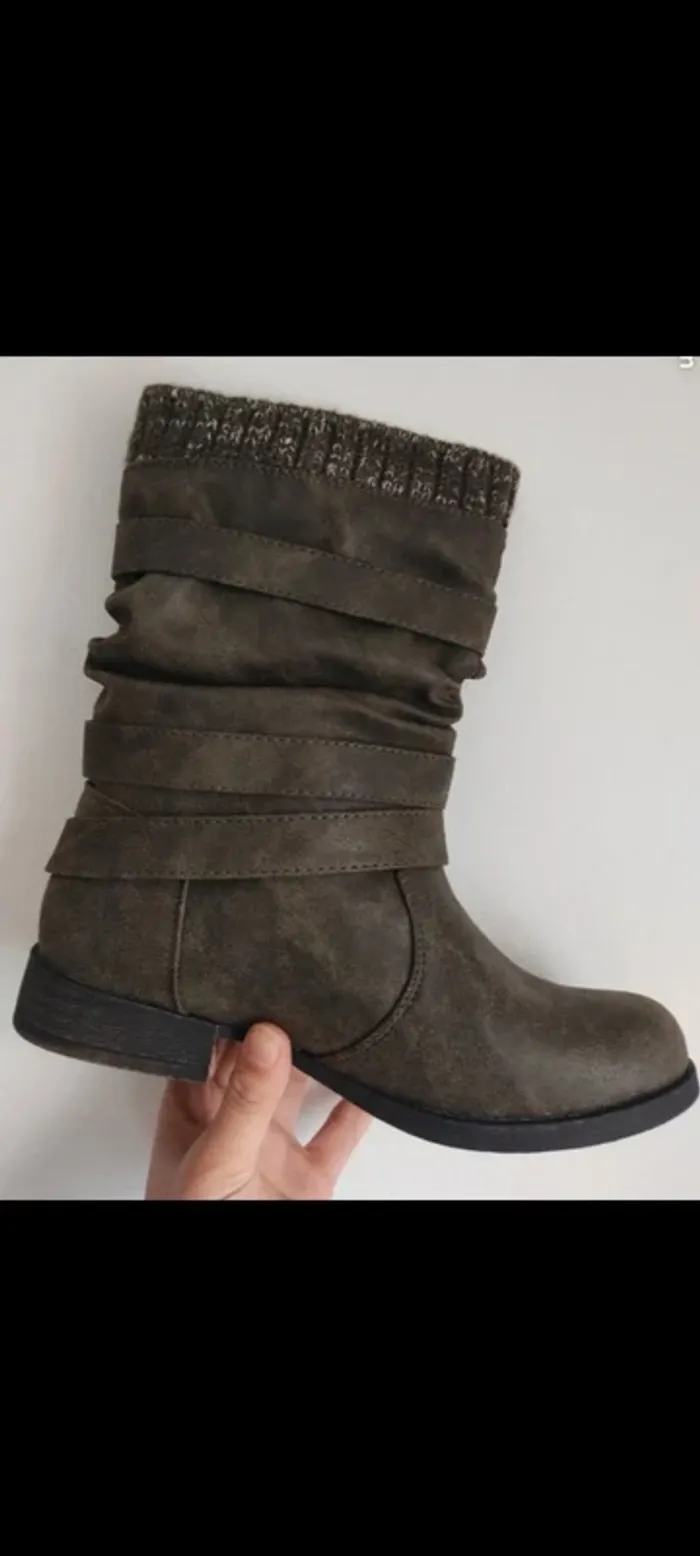 JustFab Bottines militaire taille 36,5 nzuf - photo numéro 3