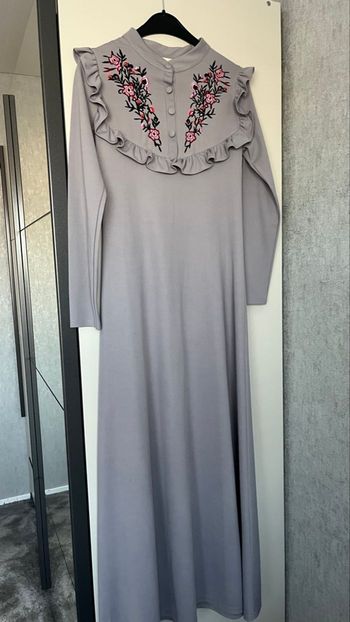 Robe femme longues gris taille 38
