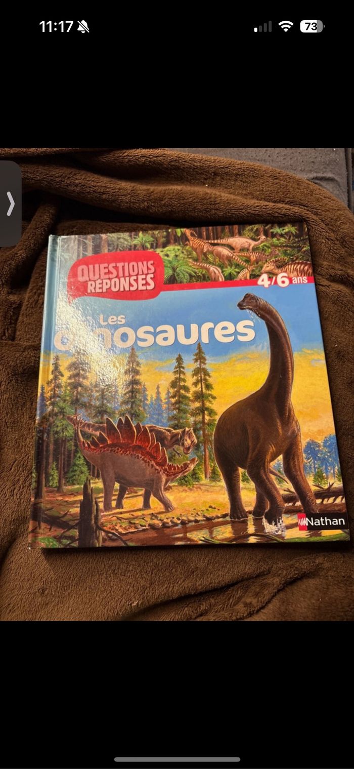 Livre sur les dinosaures