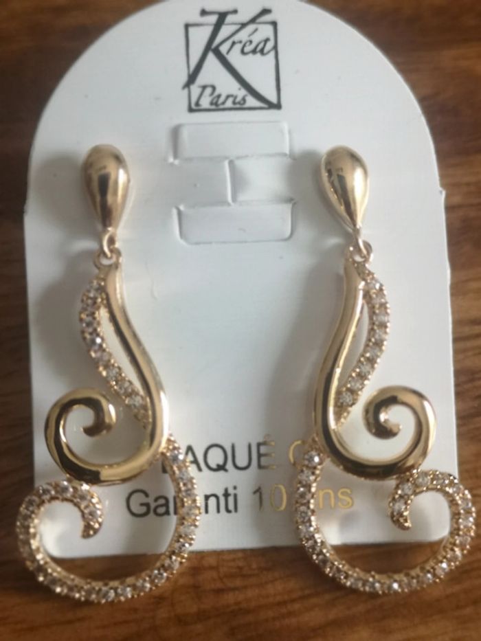 Parure plaqué or - photo numéro 2