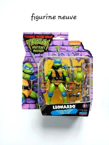 Figurine TMNT Mutant Mayhem Leonardo