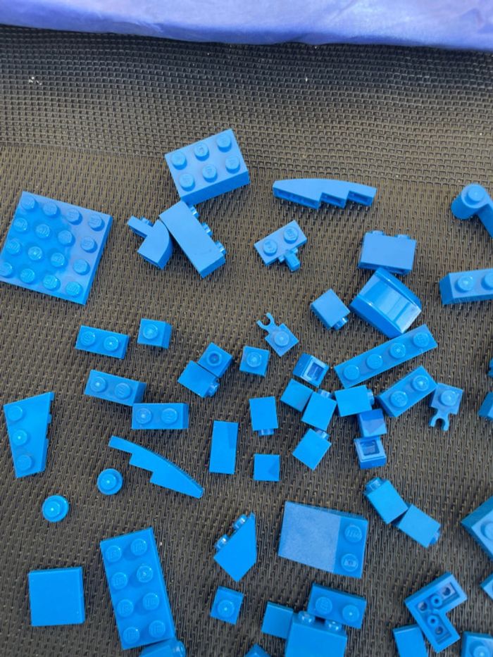 Lego lot vrac bleu officiel pièces détachées caserne star wars Harry Potter city - photo numéro 6