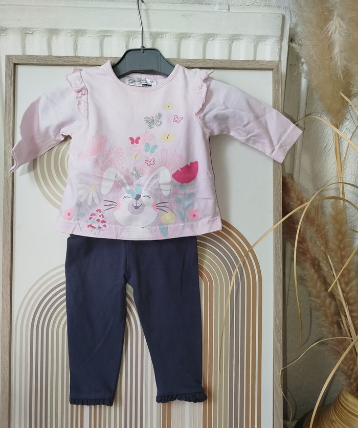 👶 Ergée -Zeeman Ensemble Fille 3 mois