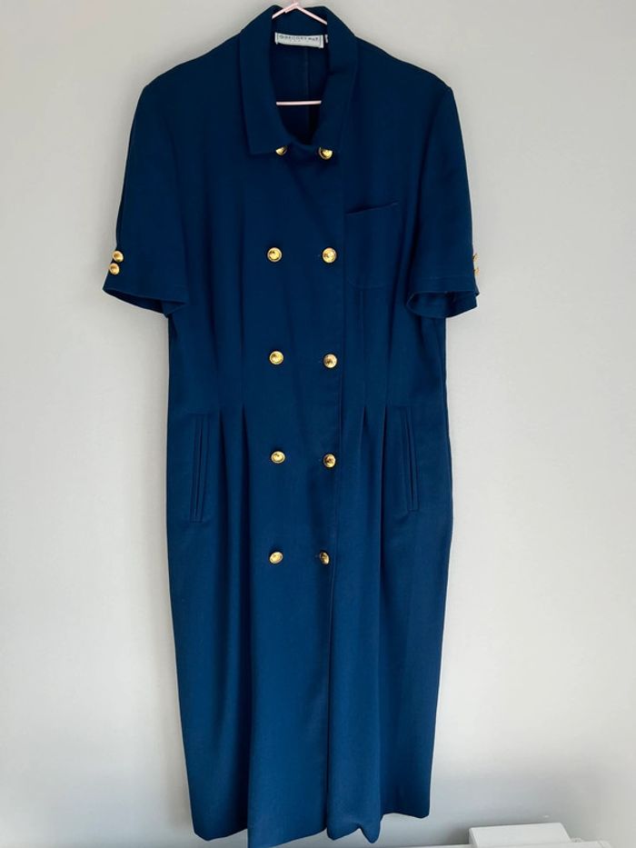 Robe longue bleue neuve pour femme Grégory Pat en taille 42