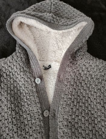 Gilet à capuche Gros 6 ans