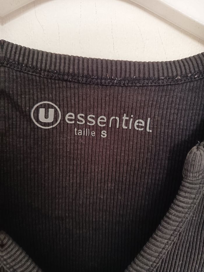 T shirt côtelé - photo numéro 3