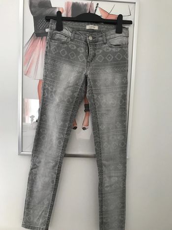 Jean skinny motifs ethniques XS Pimkie