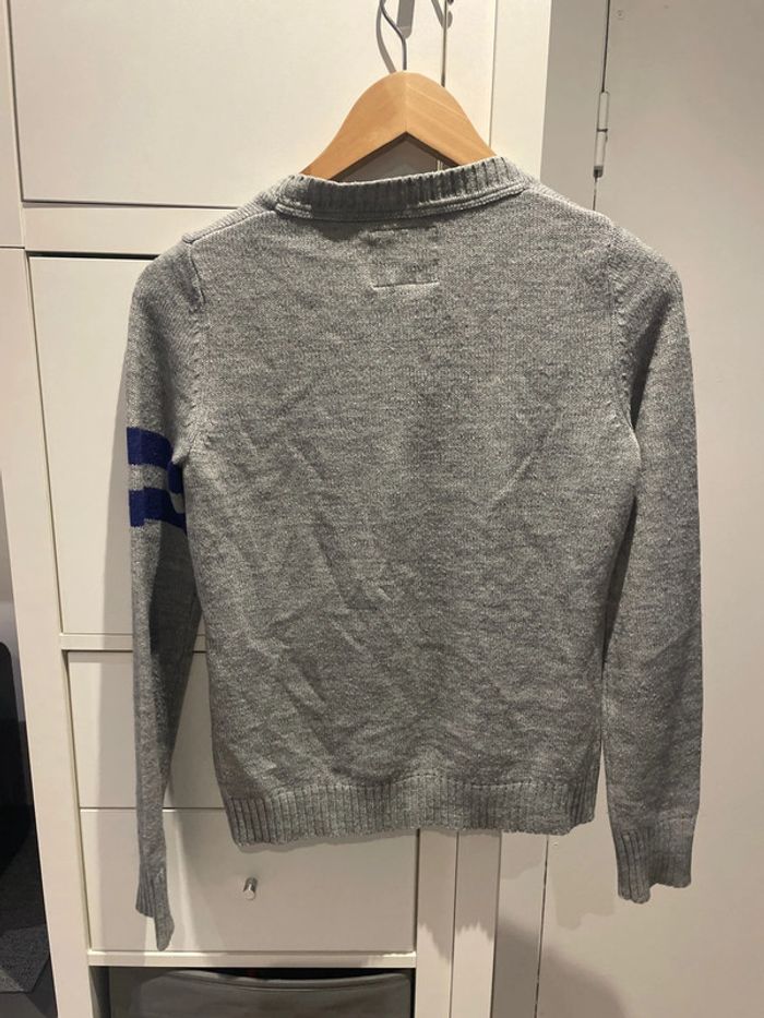 Pull gris - photo numéro 3