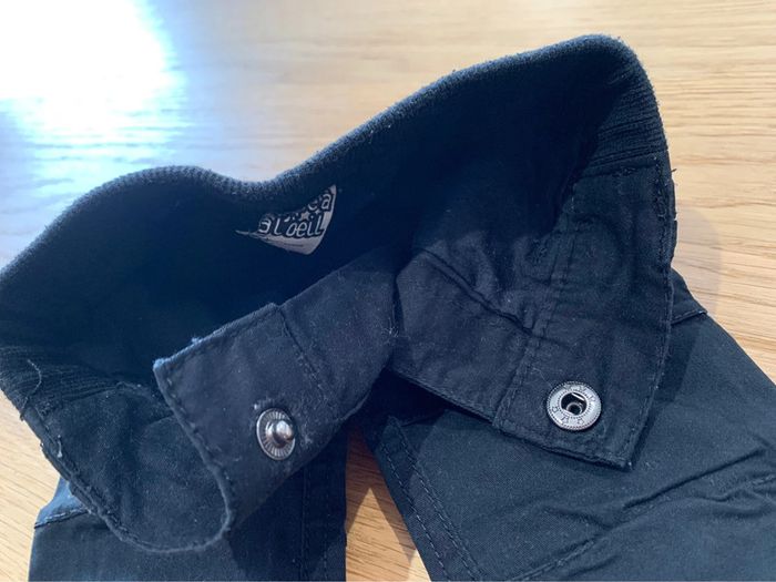 pantalon slim enfant bébé garçon tao tape à l’œil  Tissu noir - photo numéro 4