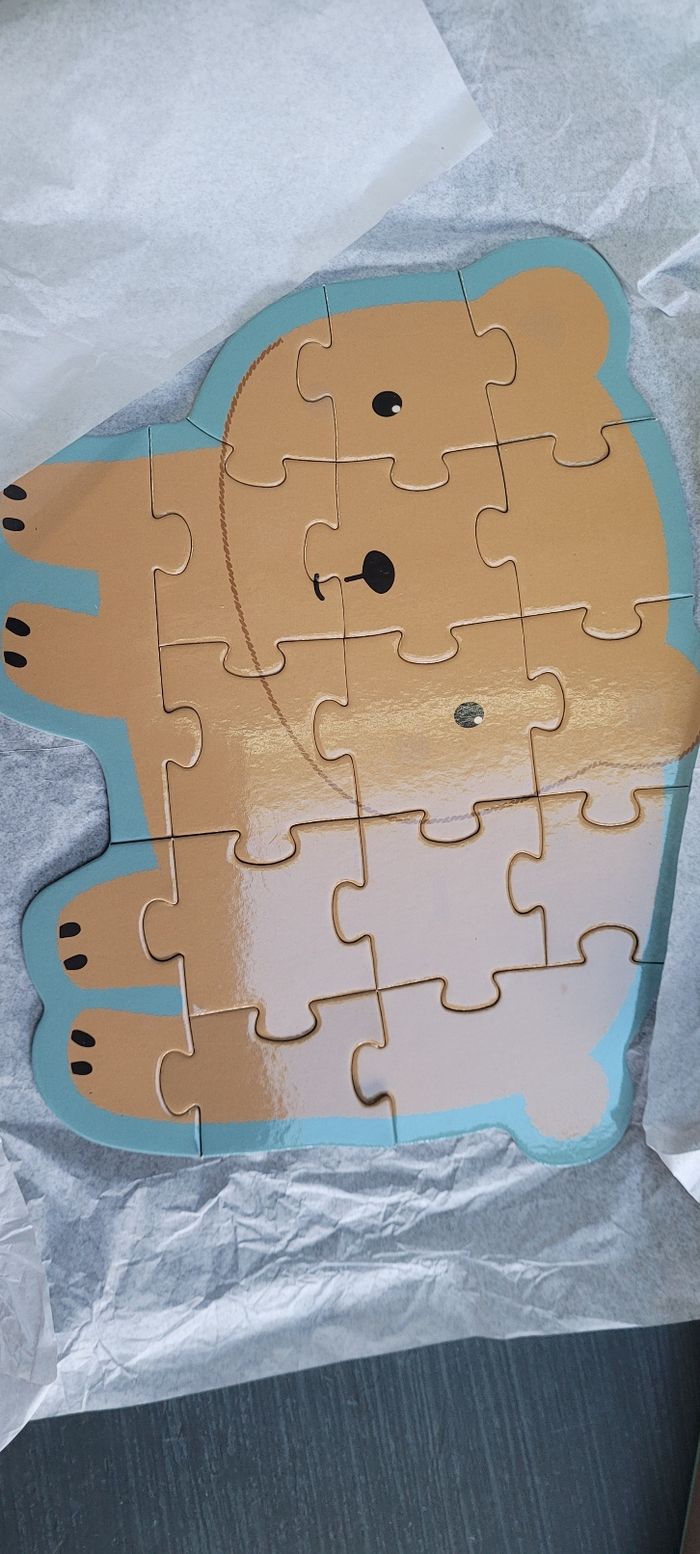 5 puzzles carton évolutifs vert baudet - photo numéro 5