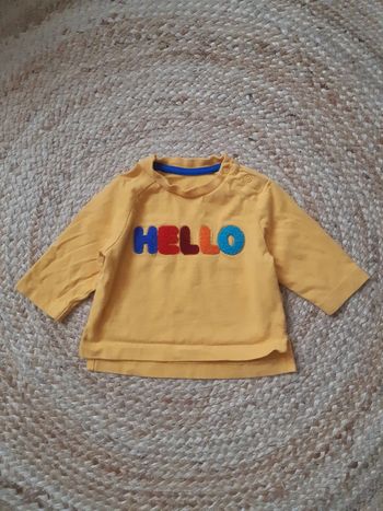 Tee shirt manches longues 3 mois