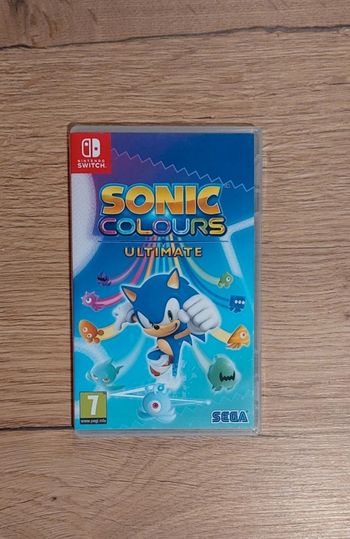 Jeu switch Sonic colours ultimate