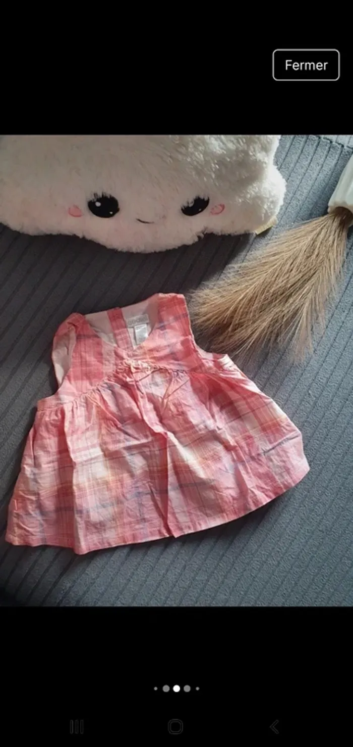 Lot vetements été bébé fille 6 mois - photo numéro 15