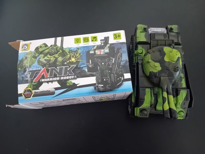 Tank robot sonore