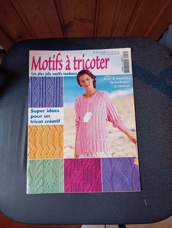 Livre motifs à tricoter