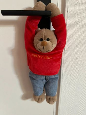 Accroche porte ourson