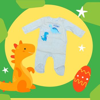 Pyjama bébé garçon "Petits Dinos" taille 9 mois
