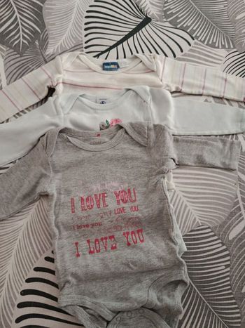Lot de 3 bodies 