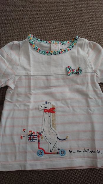 Tee shirt girafe Sergent Major