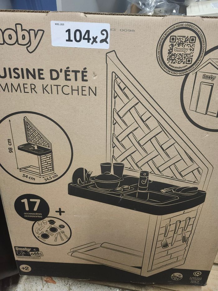 Smoby - cuisine été- neuf - photo numéro 2