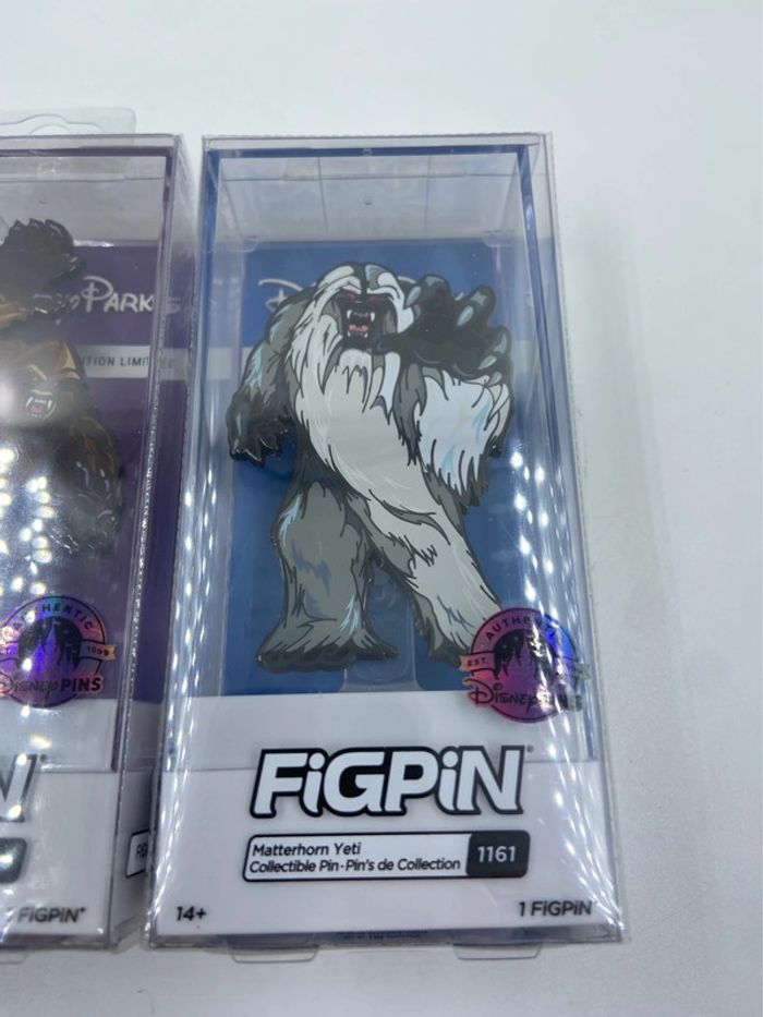 Lot de 2 FiGPiN Yéti – Matterhorn & Everest (Disney Parks) - photo numéro 3