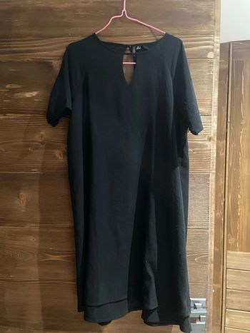 Robe noire courte manche courte only
