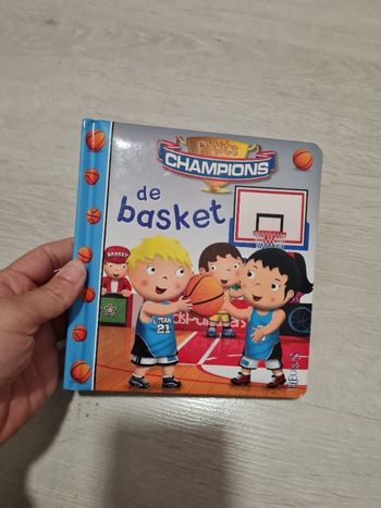 Livre P'tits champions de basket