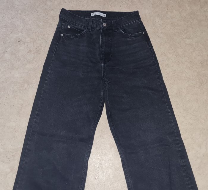 Jean large zara taille xs34 - photo numéro 4