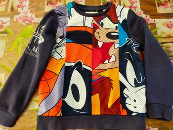 Pull sweat Desigual taille 7/8 ans multicolore 