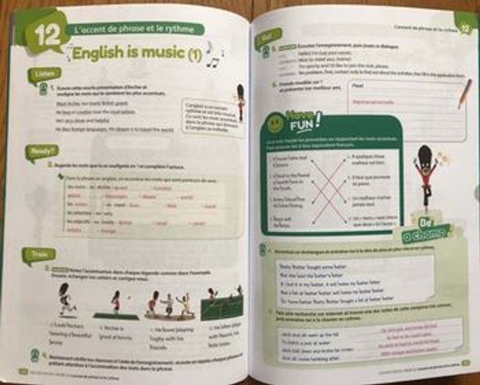 Be a Champ! - Mon cahier de prononciation - Anglais Collège - avec corrigés - photo numéro 4