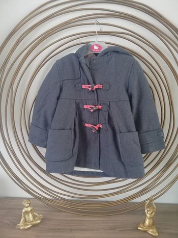 Manteau/Duffle coat Vertbaudet 3 ans gris