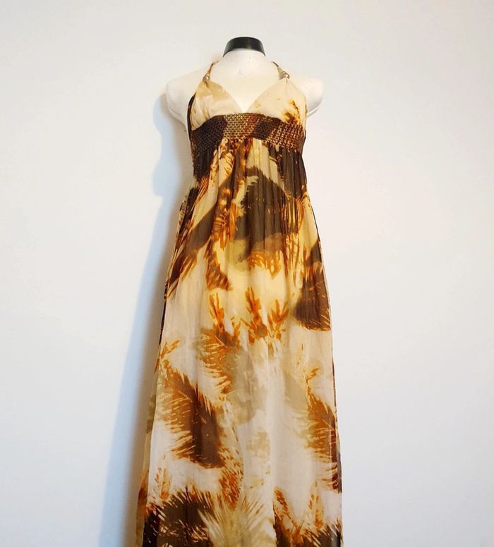 Robe longue imprimé 36 type Desigual - photo numéro 2