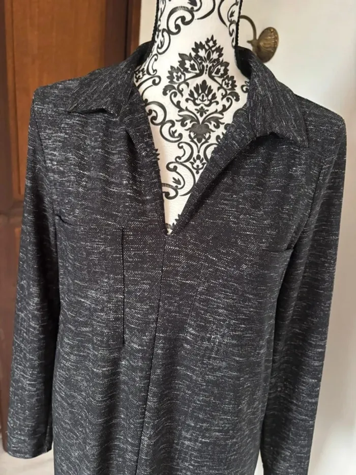 Robe chemise femme Mango taille S - photo numéro 4