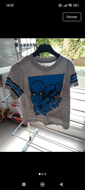 tee shirt manches courtes enfant 