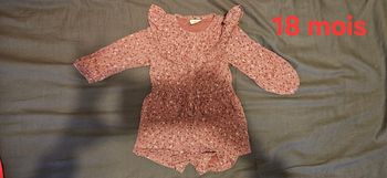 Combinaison Tape à l'œil bébé fille 18 mois