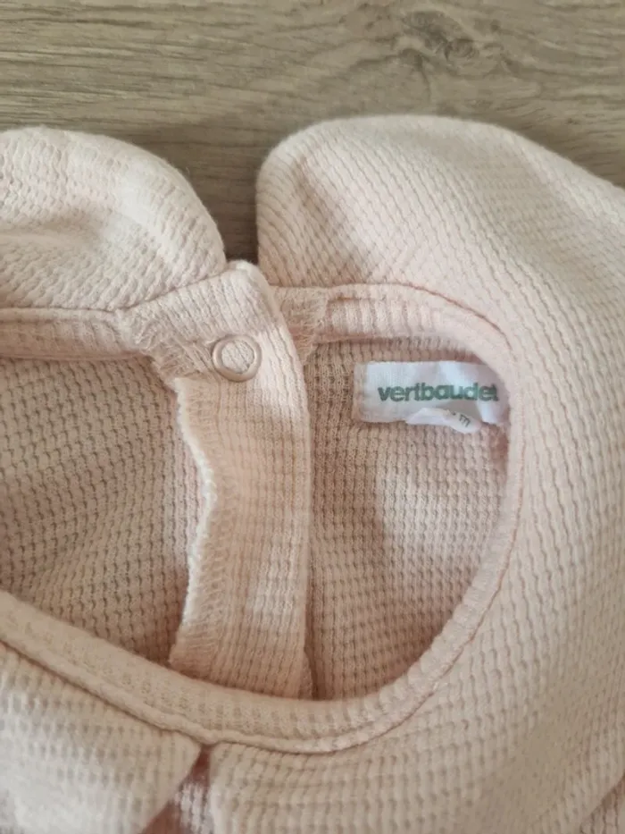 Pyjamas shorts fille Verbaudet – taille 36 mois - photo numéro 3