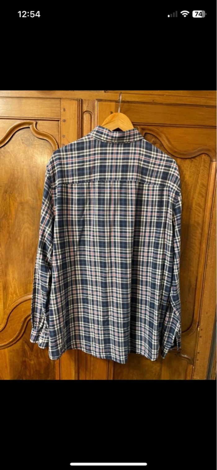 Chemise à carreaux